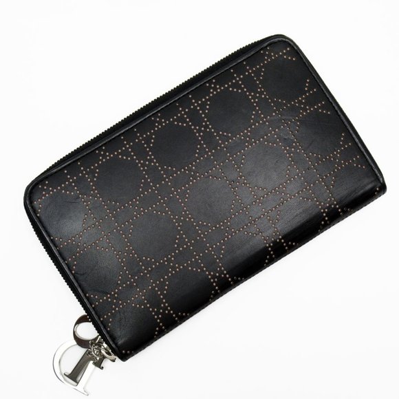 DIOR Black Leather Wallet - Picture 1 of 5